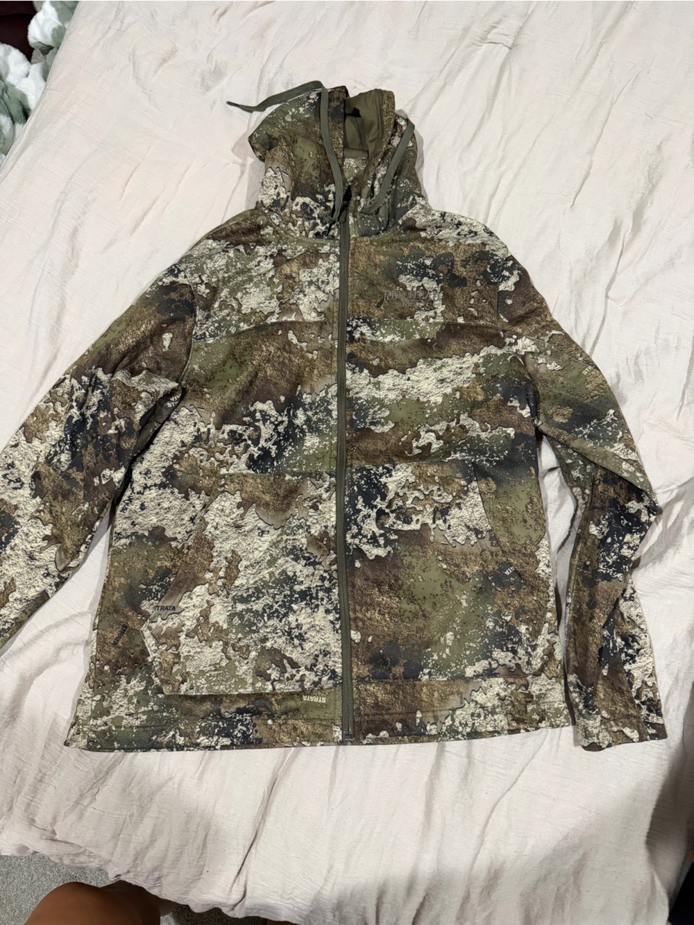 RedHead Men's Performance Camo Hooded Jacket - Olive/Brown/Black